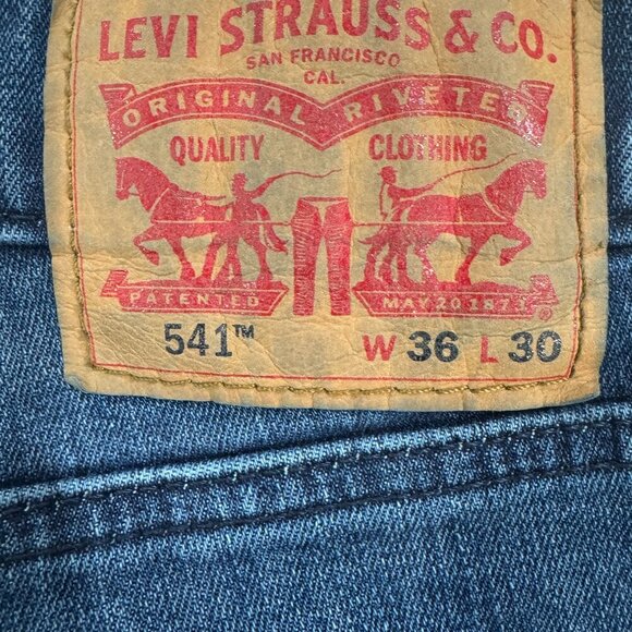 LEVI STRAUSS Mens 541 Jeans 36 x 30 - Picture 3 of 4